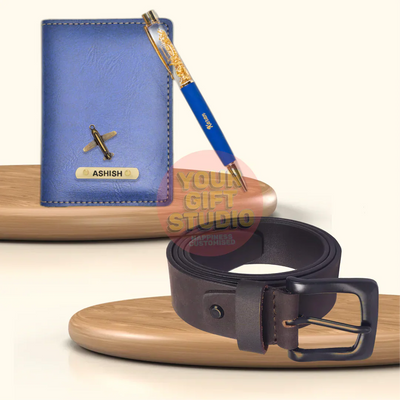 Customized Men's 3 Pcs Combo 2.0 - Blue