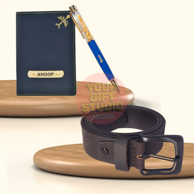 Personalized Men's 3 Pcs Combo 2.0 - Blue