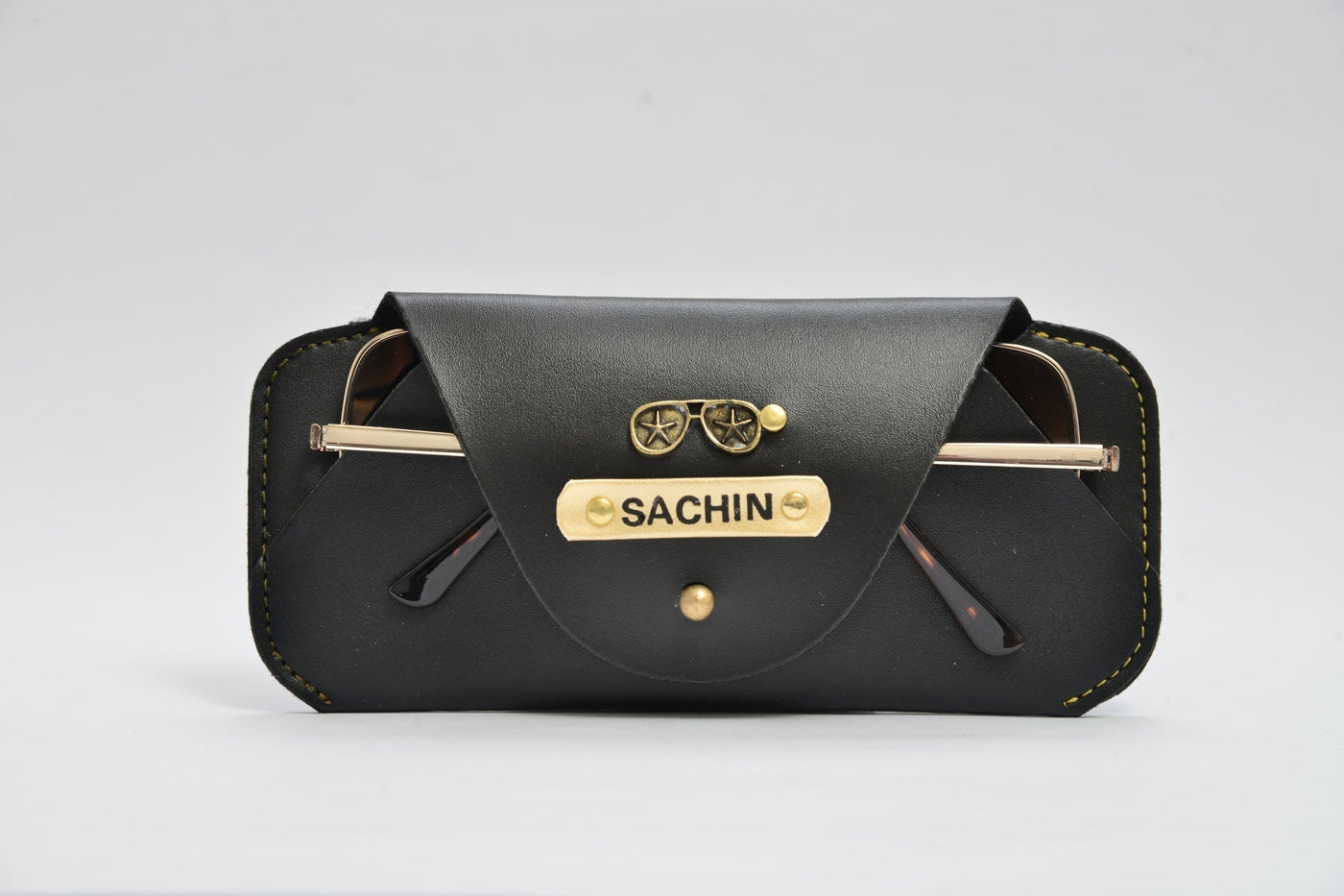 Personalized Stylish Eyewear Case 2.0 - Black