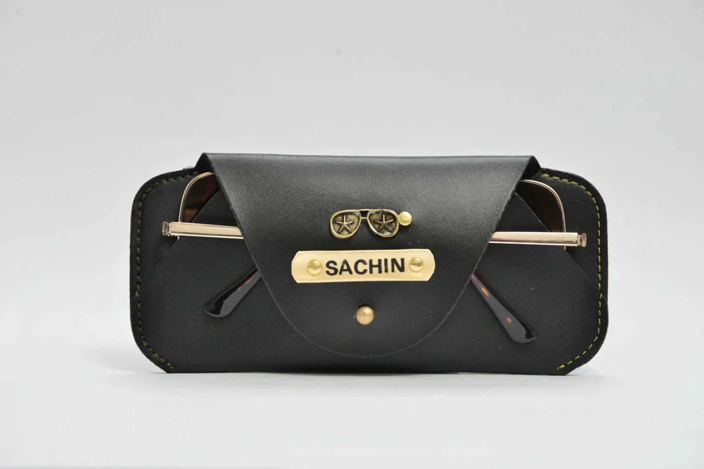 Personalized Stylish Eyewear Case 2.0 - Black