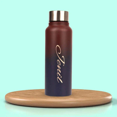 Personalized Perfect Water Bottle and Eyewear Case - Green