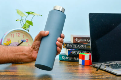 2024 Diwali Combo 3.0 (Classy Executive Flip Diary + Dryfruit Jar+  Ferrero Rocher + Classic Bottle) Grey