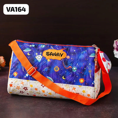 Your Gift Studio Space Print Kids Customised Duffle Bag
