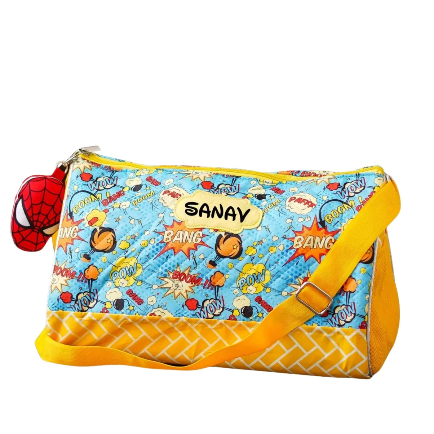 Your Gift Studio Spider Print Kids Customised Duffle Bag