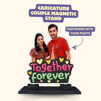 Your Gift Studio Together Forever Personalised Avtar Magnetic Stand