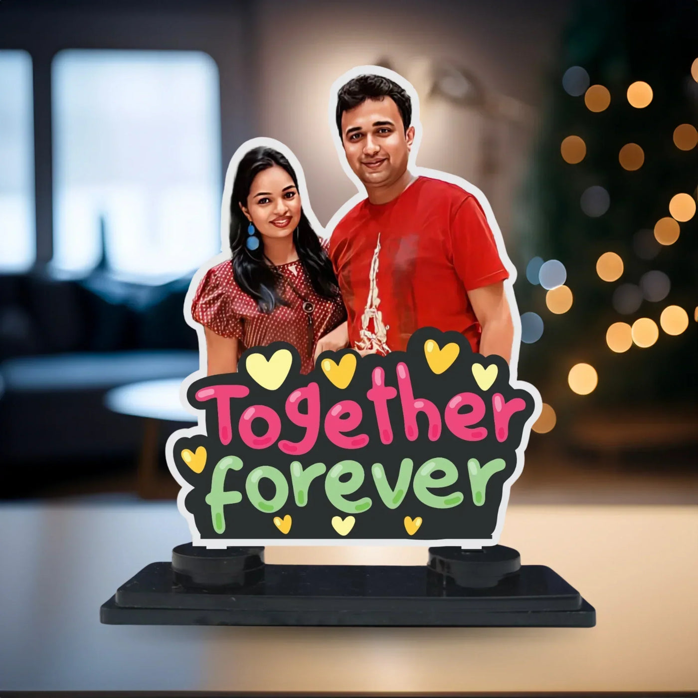 Your Gift Studio Together Forever Personalised Avtar Magnetic Stand