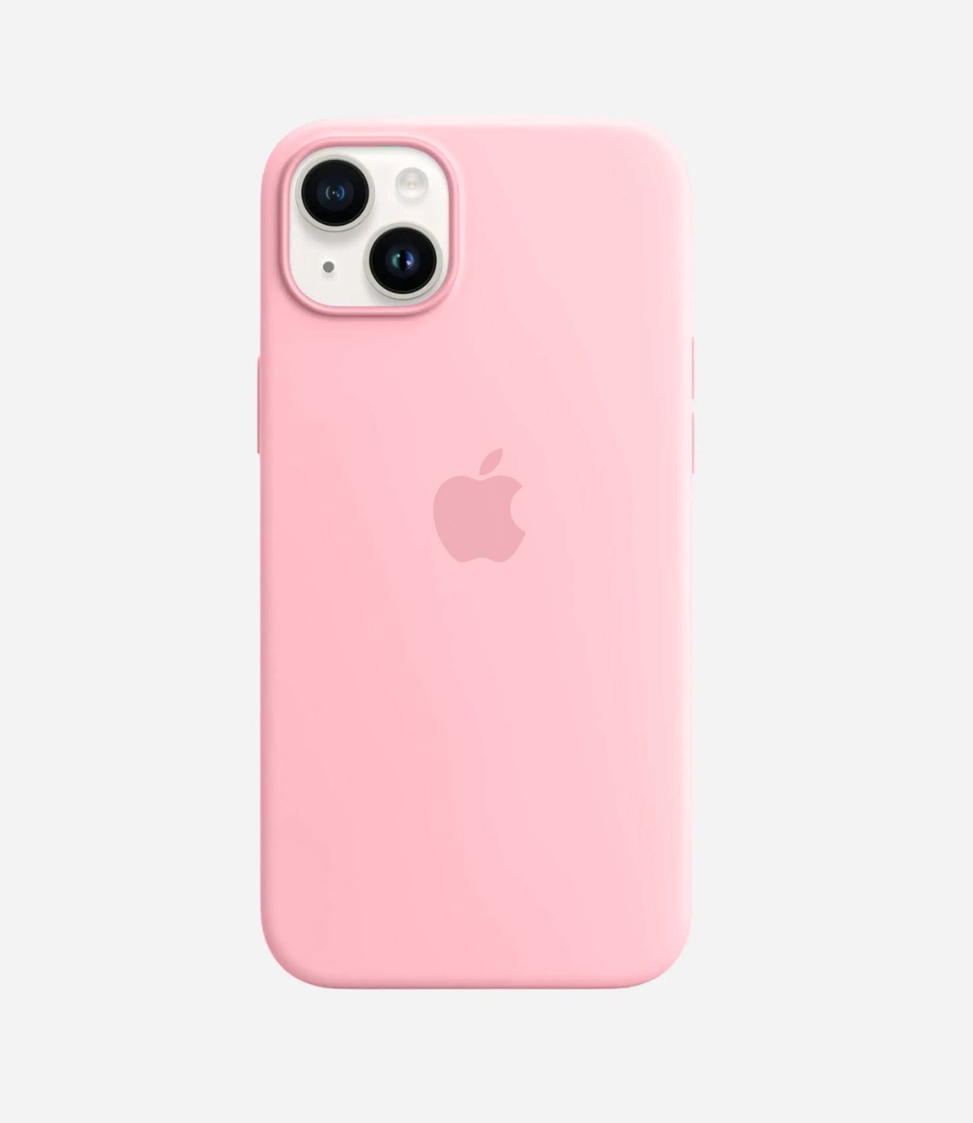 Solid Pink Soft Silicone iPhone Case