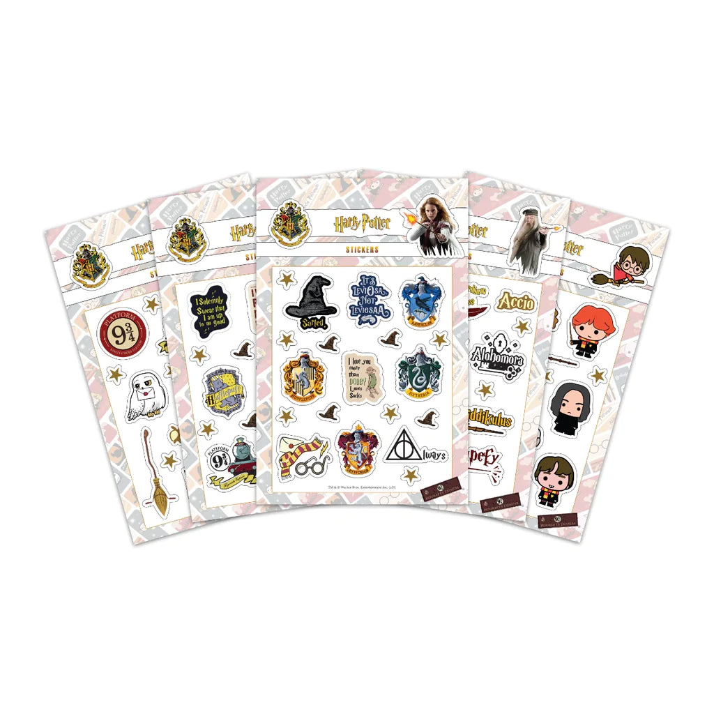 Harry Potter - Set Of 5 Vinyl Sticker Sheets