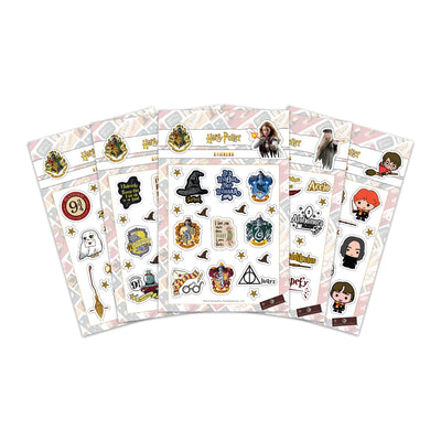 Harry Potter - Set Of 5 Vinyl Sticker Sheets