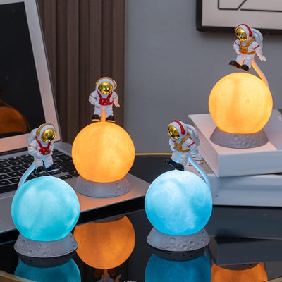 Astronaut On Moon Desk Lamp (Select From Drop Dow Menu)
