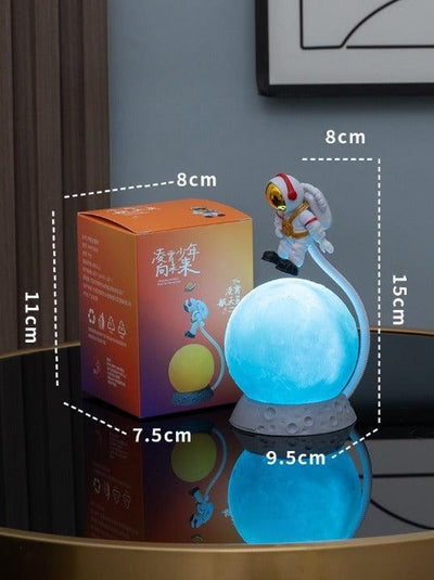 Astronaut On Moon Desk Lamp (Select From Drop Dow Menu)