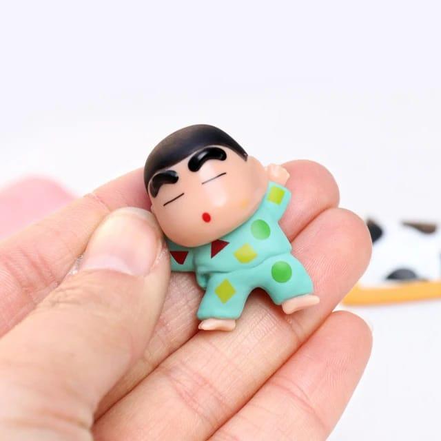 Shinchan Sleeping Figures (Set of 3) - Shinchan, Hiroshi, and Himawari