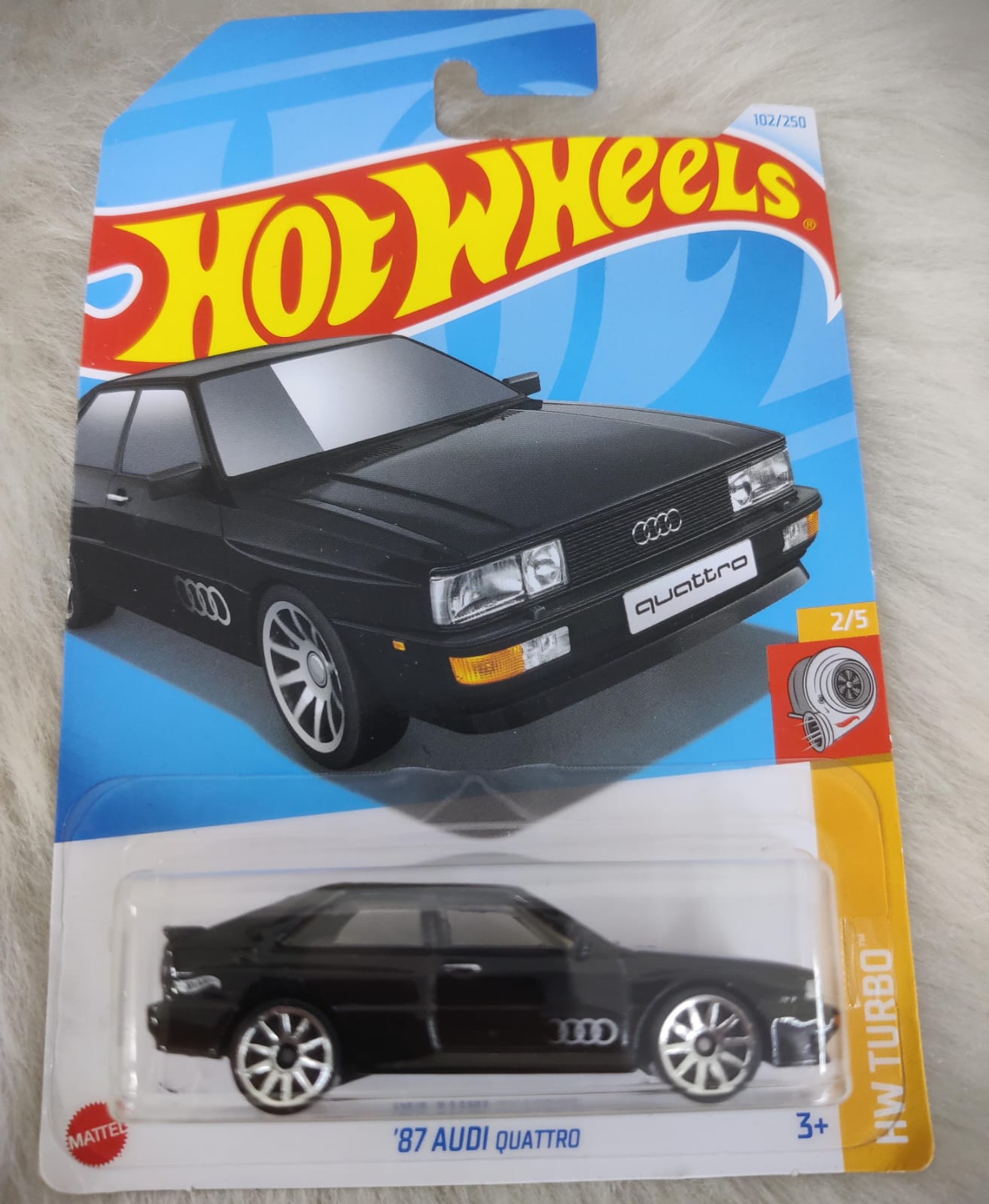 Hot Wheels '87 Audi Quattro Vehicle Exclusive Collection