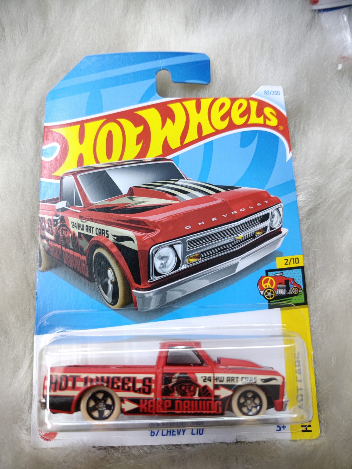 Hot Wheels '67 Chevy C10 Vehicle Exclusive Collection
