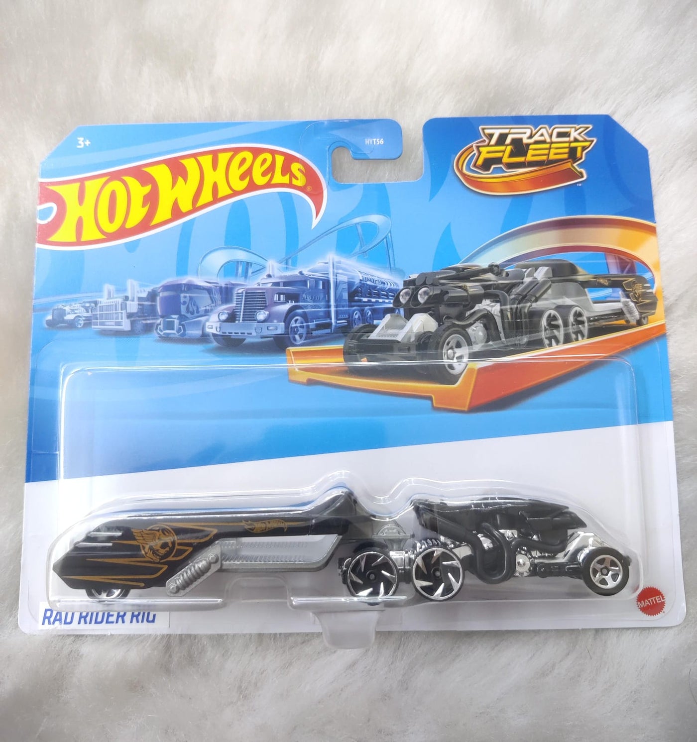Exclusive Hot Wheels Track Fleet Rag Rider Rig Truck