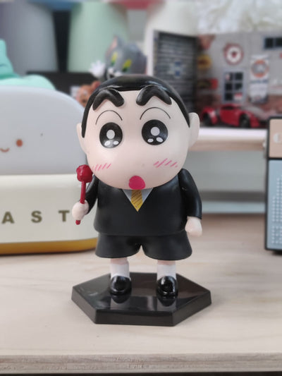 Shinchan Holding Rose Figures (Select From Drop Down Menu)