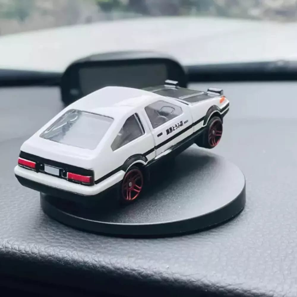 AE86 Sedan Car Alloy Model Van Drifting for Car dashboard.