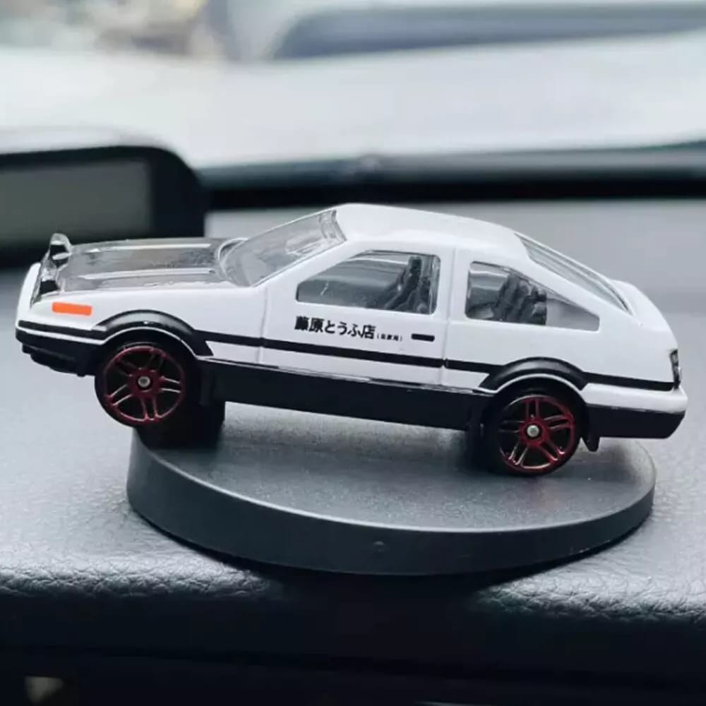 AE86 Sedan Car Alloy Model Van Drifting for Car dashboard.