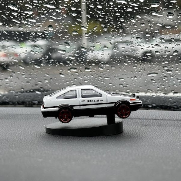 AE86 Sedan Car Alloy Model Van Drifting for Car dashboard.