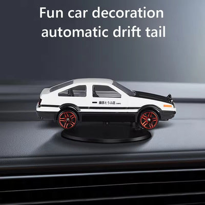 AE86 Sedan Car Alloy Model Van Drifting for Car dashboard.