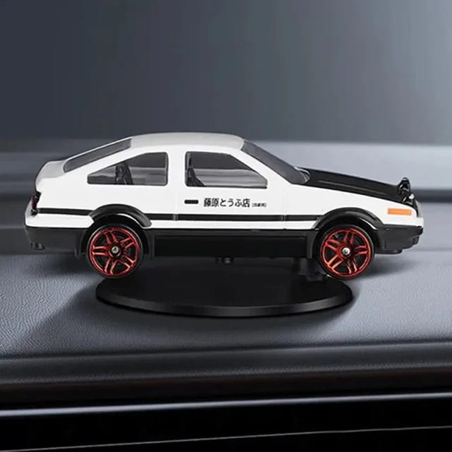 AE86 Sedan Car Alloy Model Van Drifting for Car dashboard.
