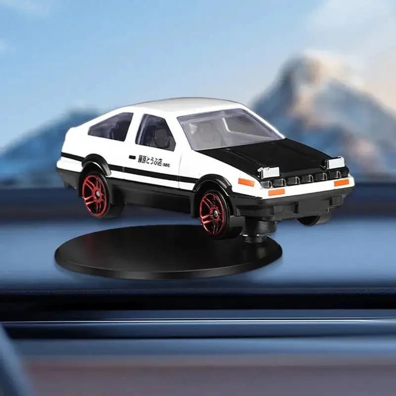 AE86 Sedan Car Alloy Model Van Drifting for Car dashboard.