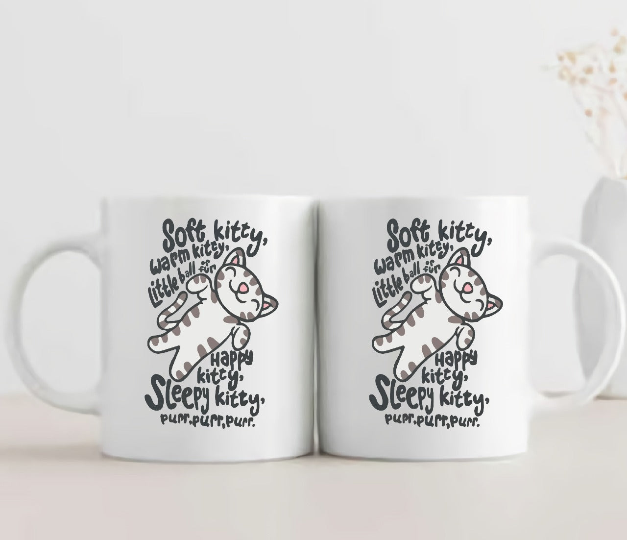 The Big Bag Theory Kitty Cat 3D Ceramic Coffee Mug