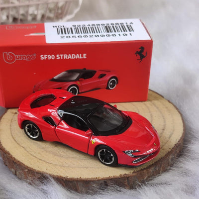 Official Bburago SF90 Stradale - 1 : 64 Diecast Scale Model
