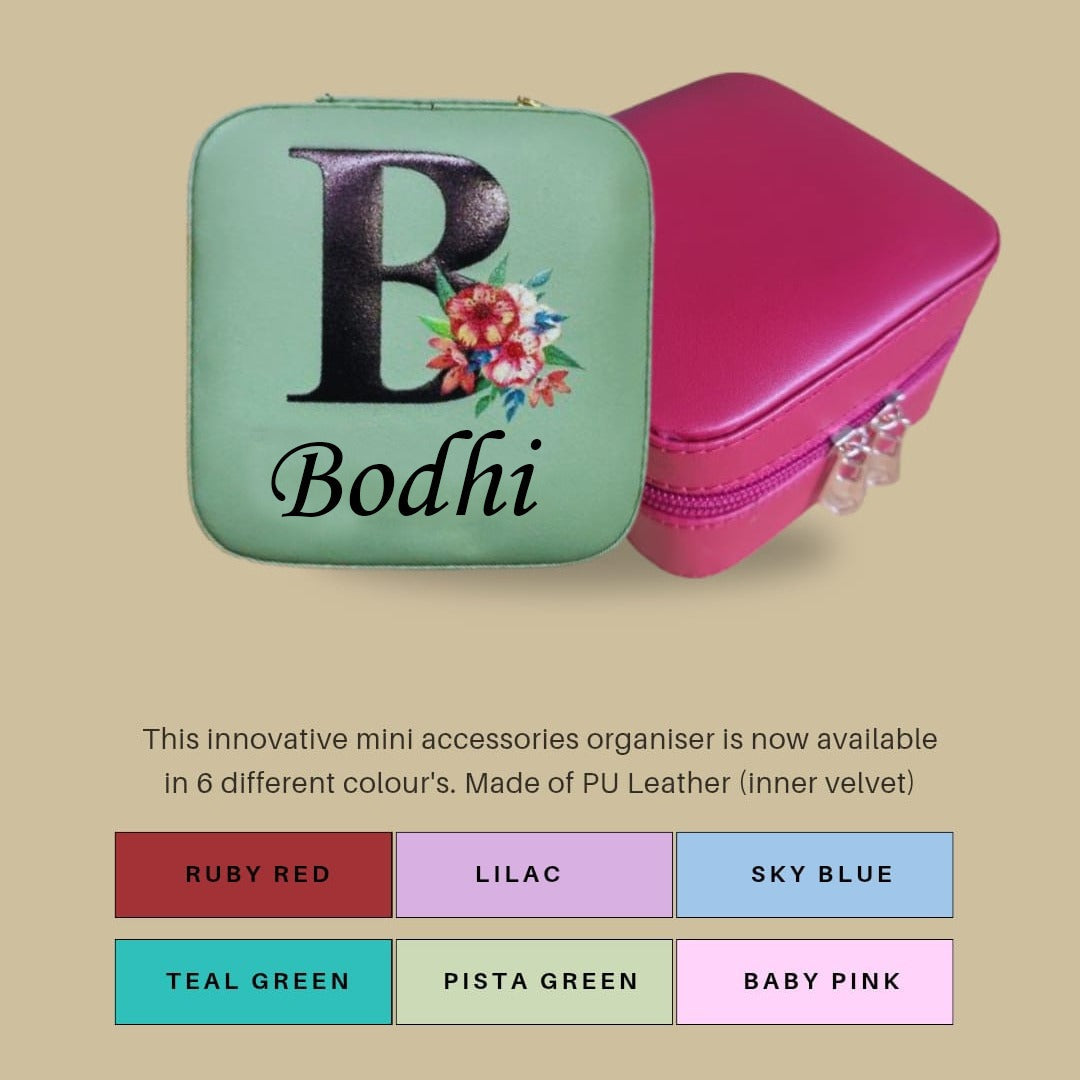 Personalised Name Engraved Mini Jewellery Boxes (No COD Allowed)  - Prepaid Orders Only