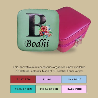 Personalised Name Engraved Mini Jewellery Boxes (No COD Allowed)  - Prepaid Orders Only