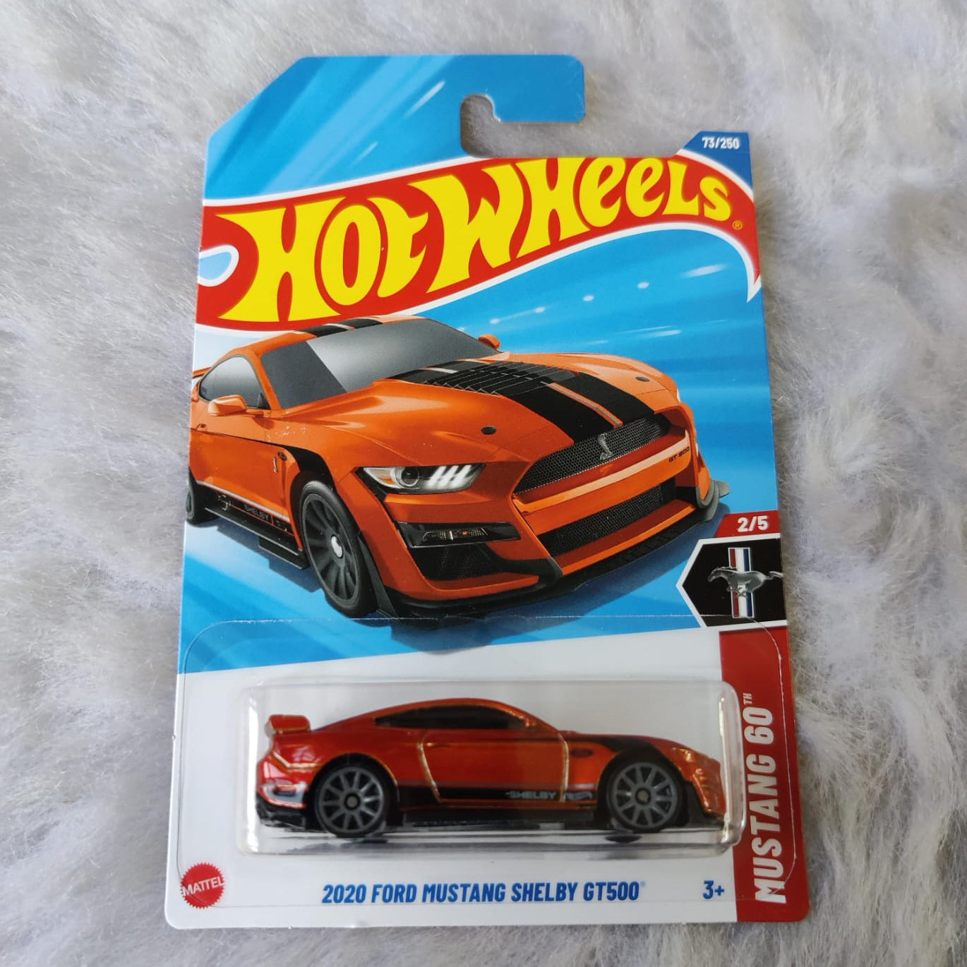 Imported 2020 Ford Mustang Shelby GT500 Hot Wheels vehicle Exclusive Collection 2025 C and D Case- The Peppy Store