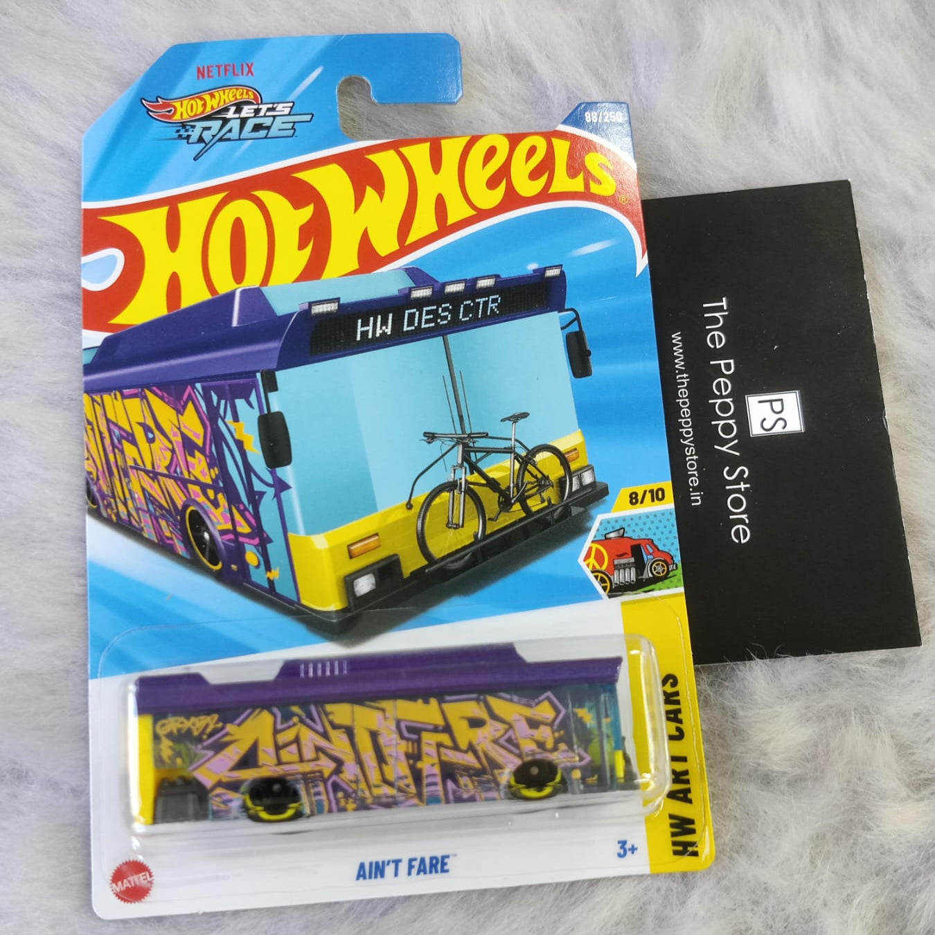 Hot Wheels Imported Ain't Fare Vehicle Exclusive Collection 2025 C and D Case