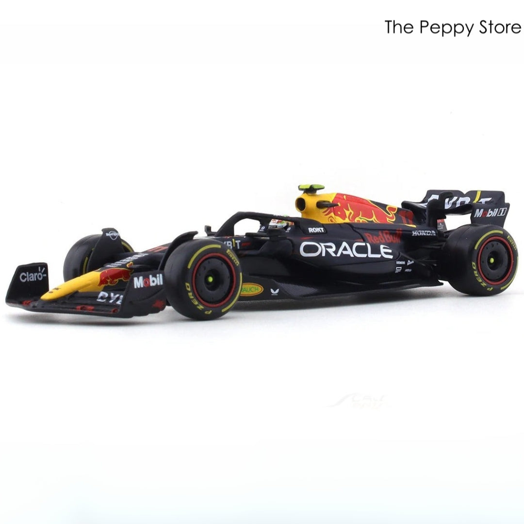 Bburago - 1/43 Diecast Scale Model 2023 Oracle Red Bull Racing RB19 #11 Sergio Perez