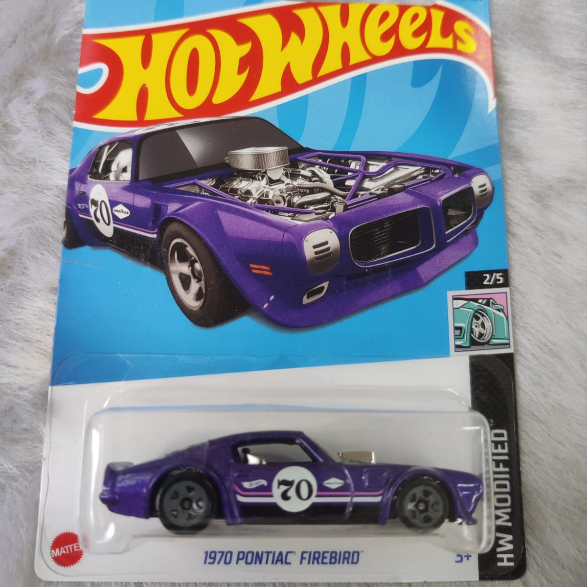 Hot Wheels Imported 1970 Pontiac Firebird Vehicle Exclusive Collection