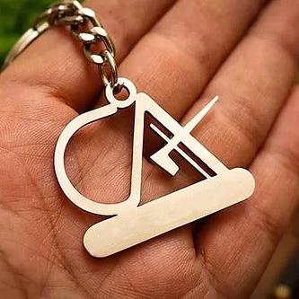 CA Metal Keychain for Chartered Accountants