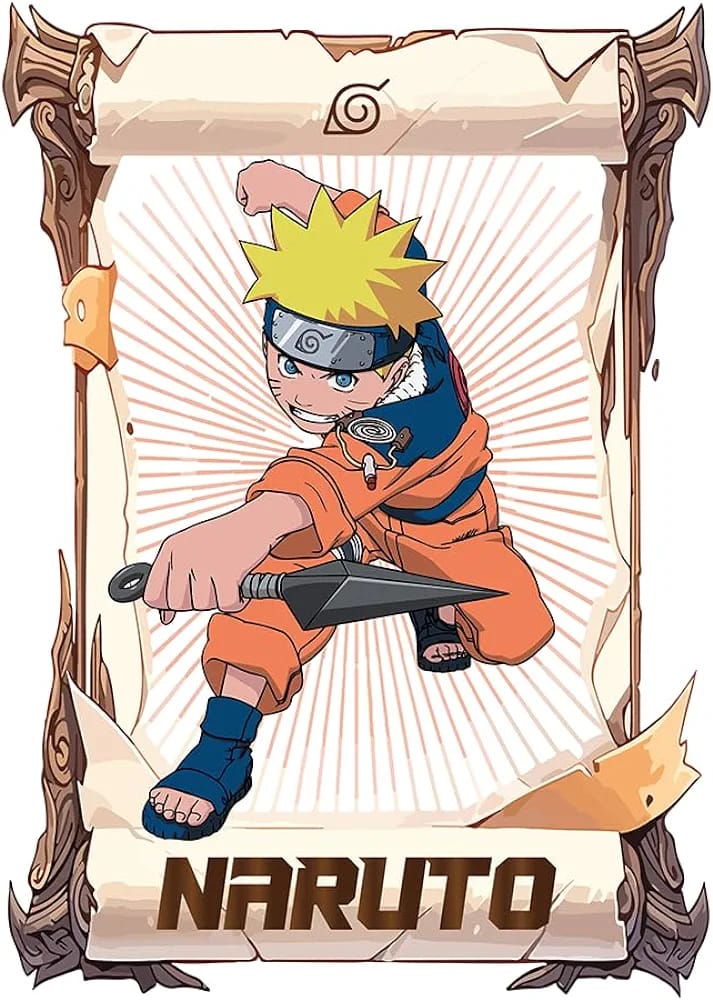 Topps Animax 2024 Official Naruto Collectible Card Game(Booster Tin) (No Cash On Delivery Allowed On This Product) - Prepaid Orders Only
