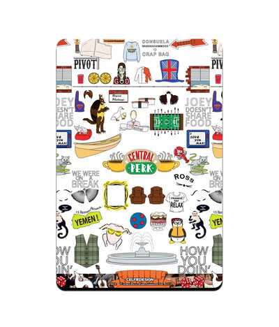 Friends Doodle Design Fridge Magnet