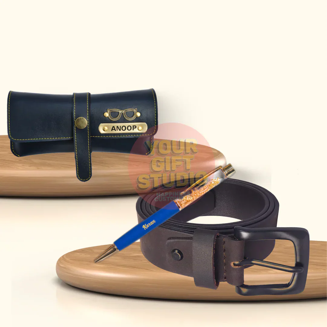 Customized Men's 3 Pcs Combo 3.0 - Blue