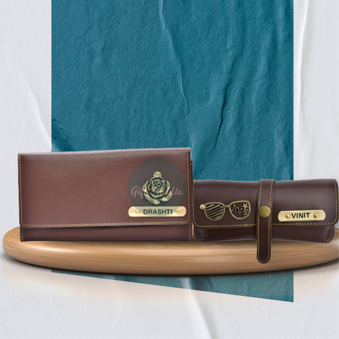 Personalized Women Gift Combo 7.0 - Brown
