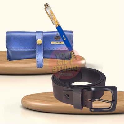 Personalized Men's 3 Pcs Combo 3.0 - Blue