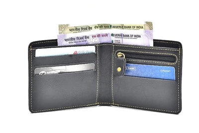 Customized Men's Wallet and Diary Combo - Black